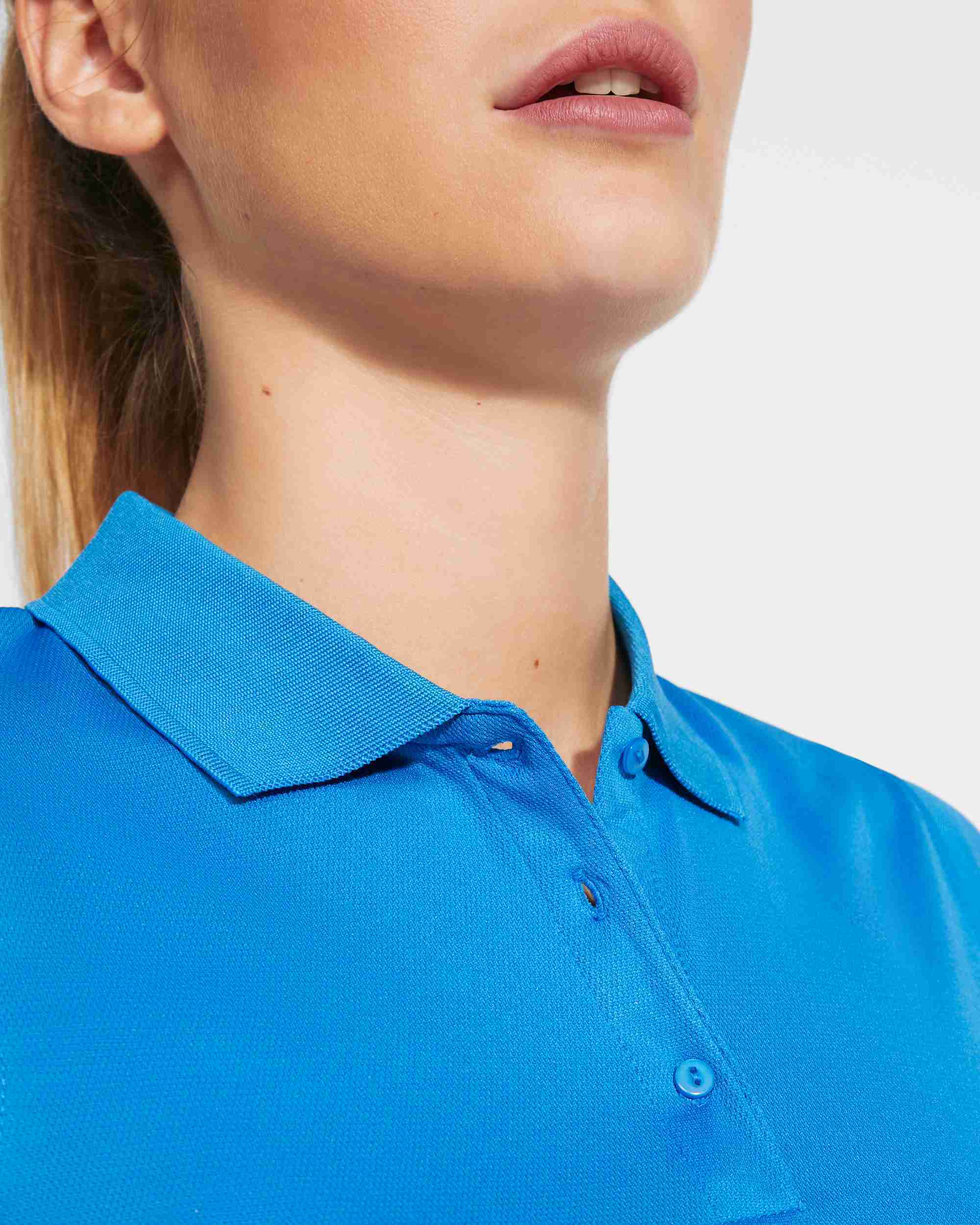 POLO DE POLIESTER MANGA CORTA MUJER MONZHA WOMAN 4 POLO DE POLIESTER MANGA CORTA MUJER MONZHA WOMAN - Imagen 4