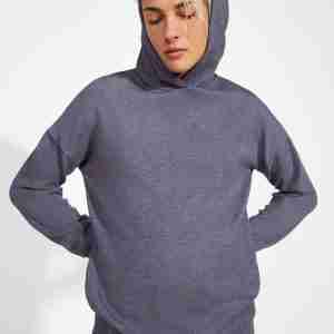 SUDADERA FINA CON GORRO UNISEX MANASLU