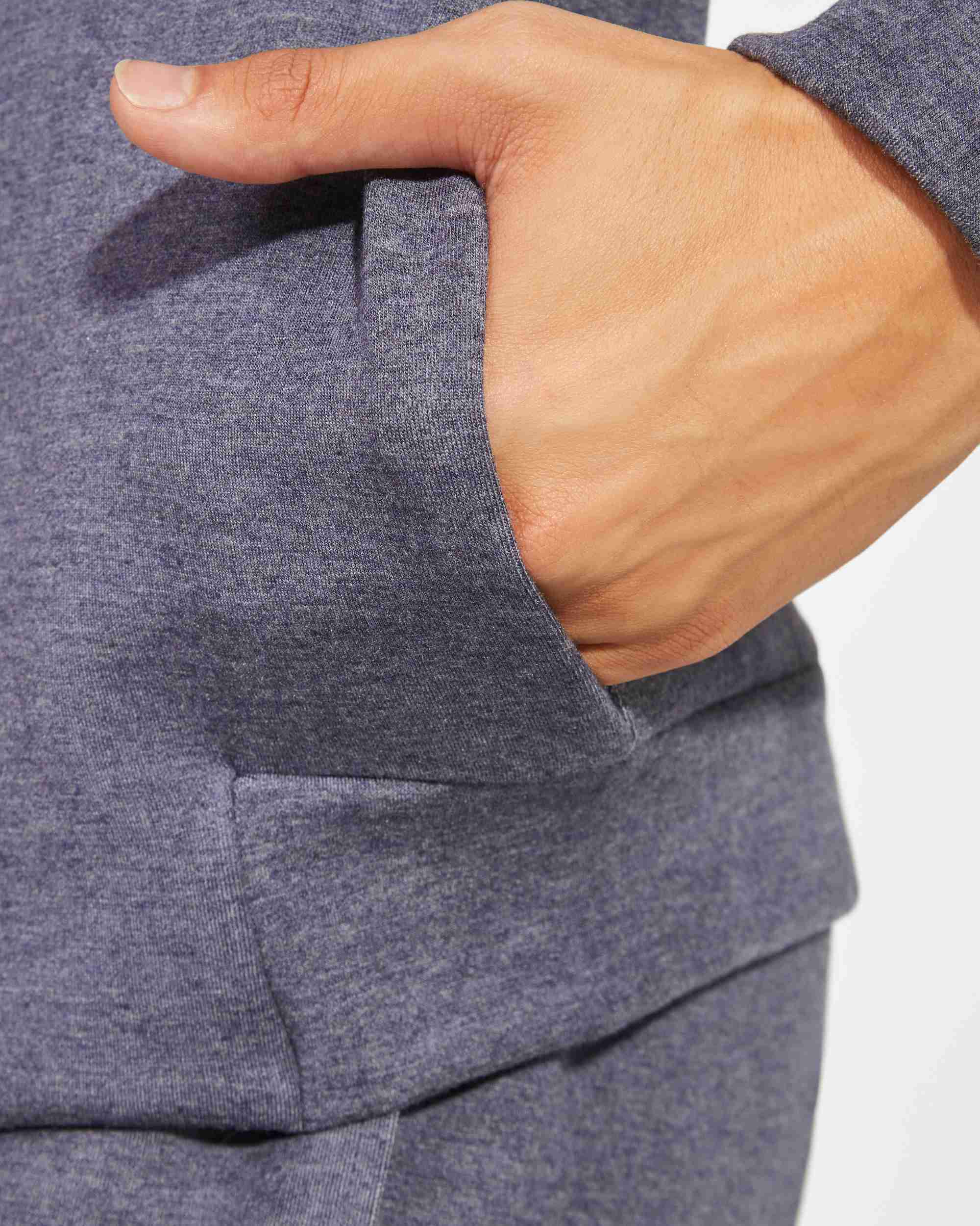 SUDADERA FINA CON GORRO UNISEX MANASLU 4 SUDADERA FINA CON GORRO UNISEX MANASLU - Imagen 4