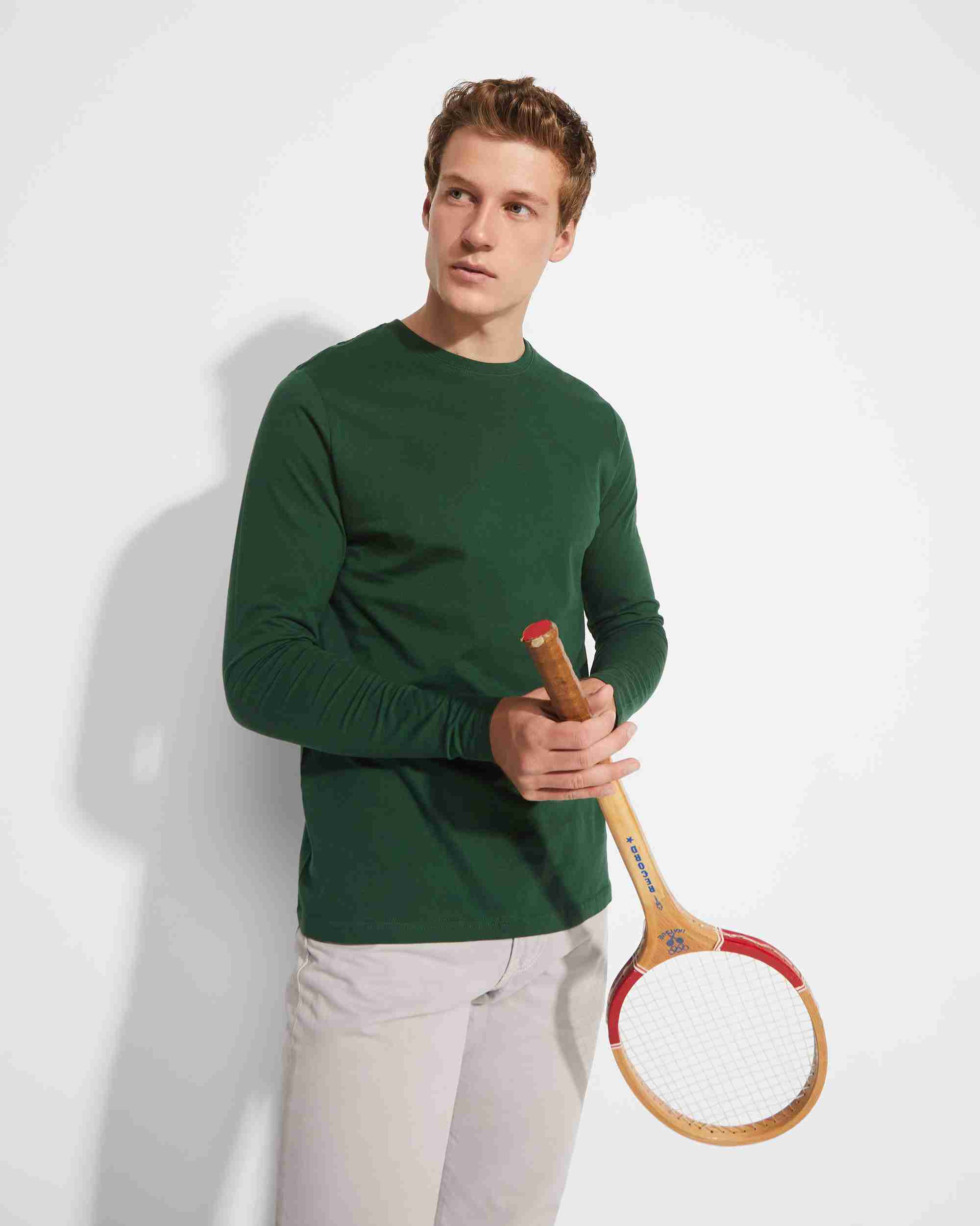 CAMISETA DE ALGODÓN ENTALLADA MANGA LARGA HOMBRE Y NIÑOS EXTREME 4 CAMISETA DE ALGODÓN ENTALLADA MANGA LARGA HOMBRE Y NIÑOS EXTREME - Imagen 4