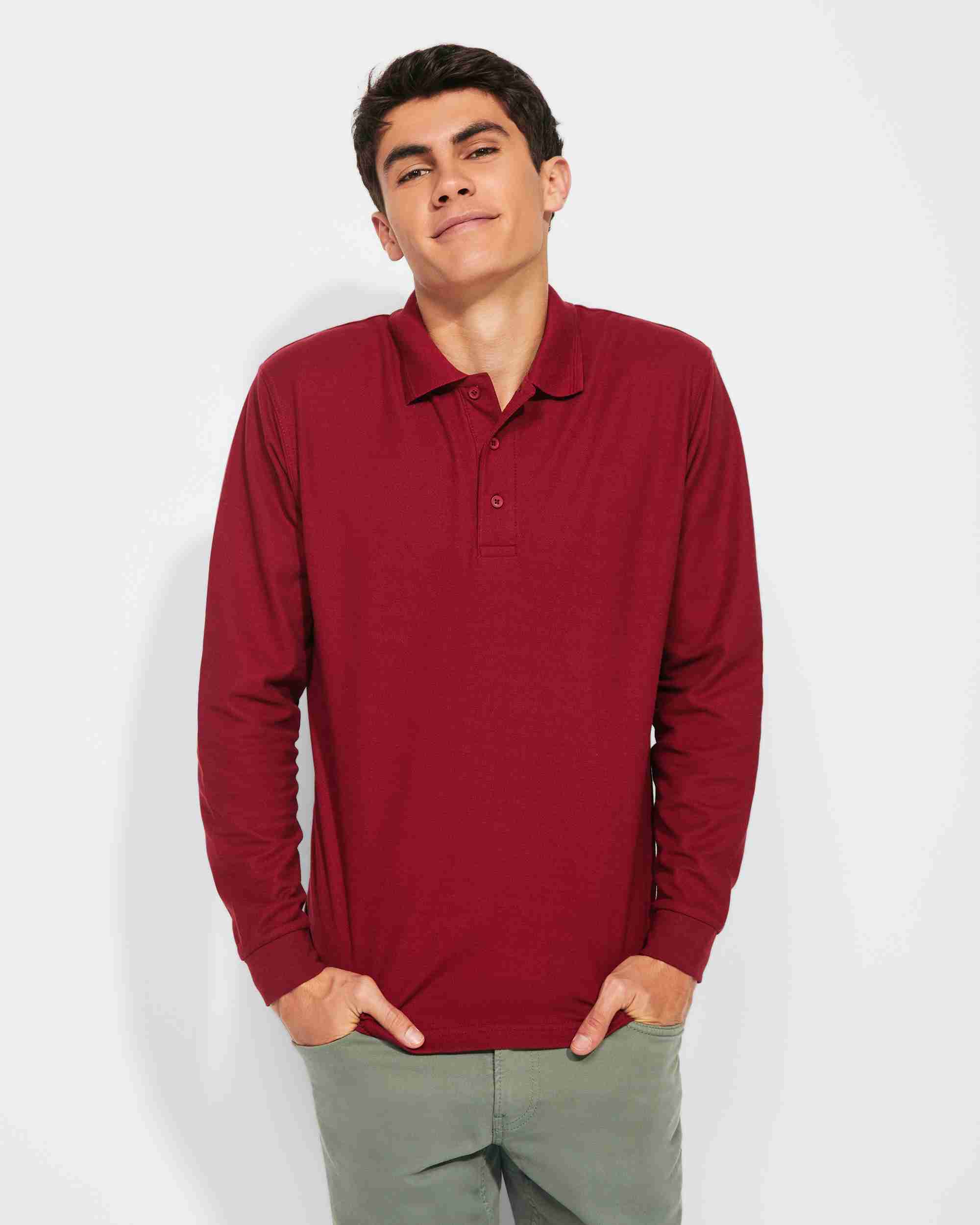 POLO MANGA LARGA HOMBRE CARPE 2 POLO MANGA LARGA HOMBRE CARPE - Imagen 2