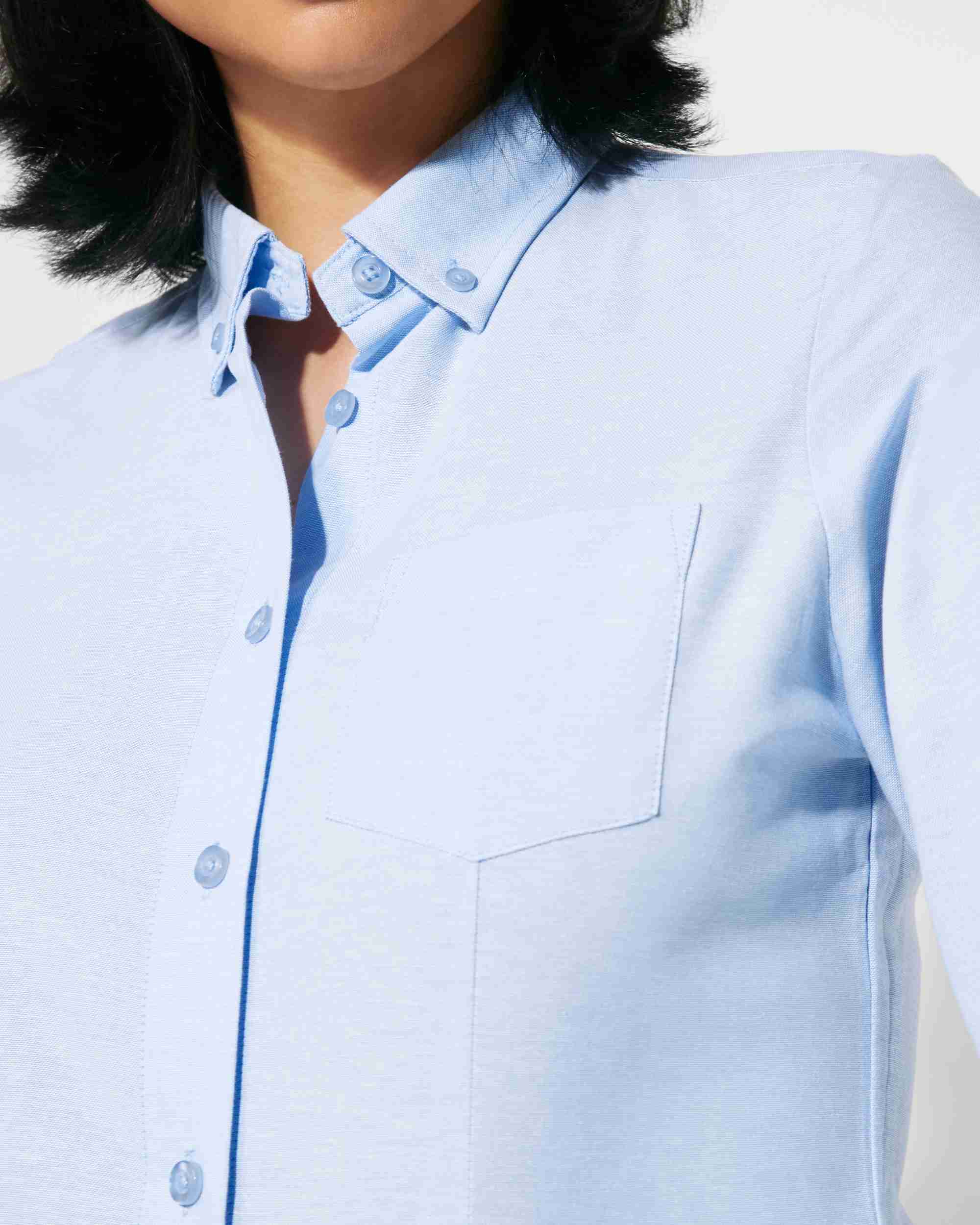 CAMISA DE MANGA LARGA UNIFORME MUJER OXFORD WOMAN 3 CAMISA DE MANGA LARGA UNIFORME MUJER OXFORD WOMAN - Imagen 3