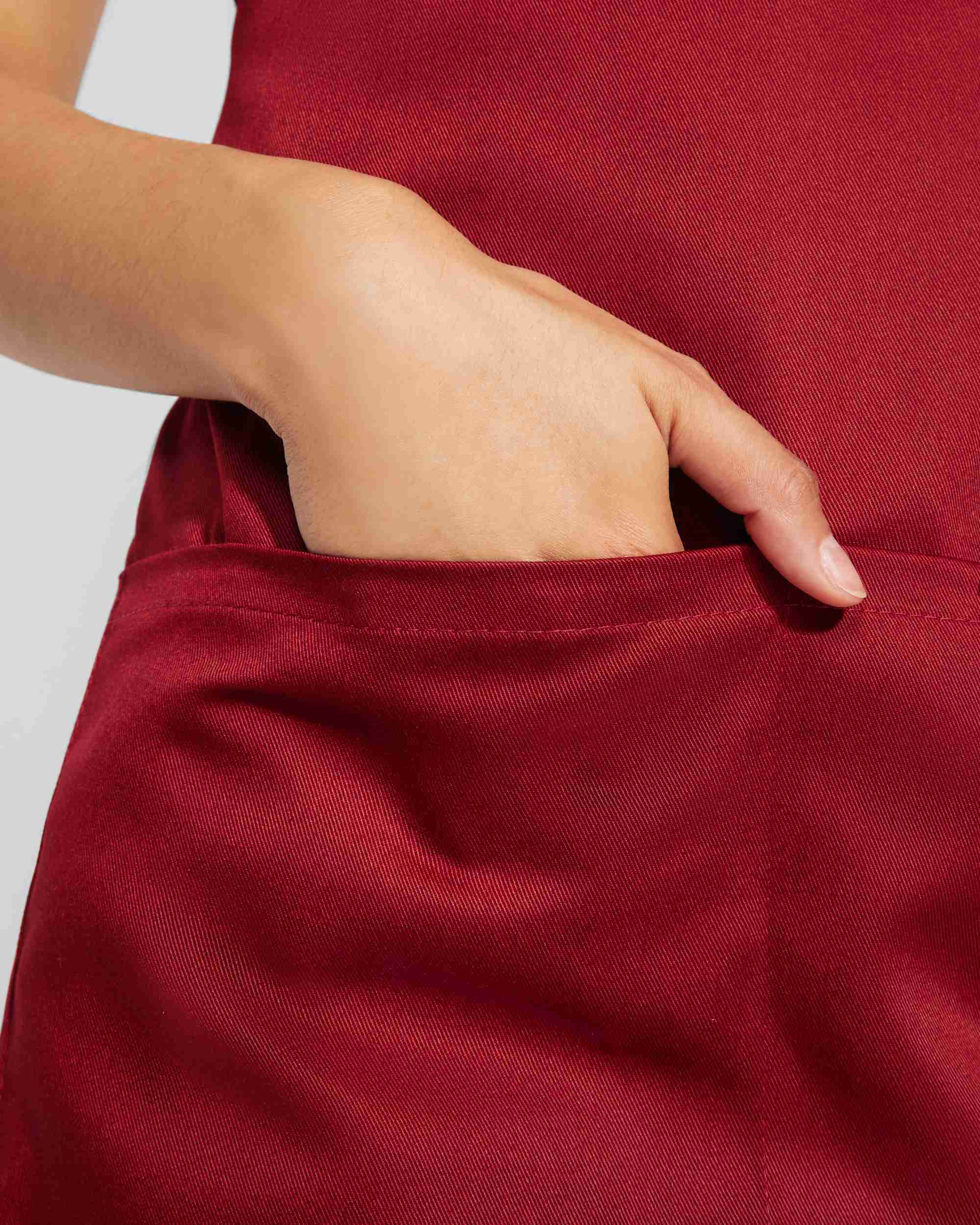 DELANTAL DE COCINA LARGO BENOIT 2 DELANTAL DE COCINA LARGO BENOIT - Imagen 2