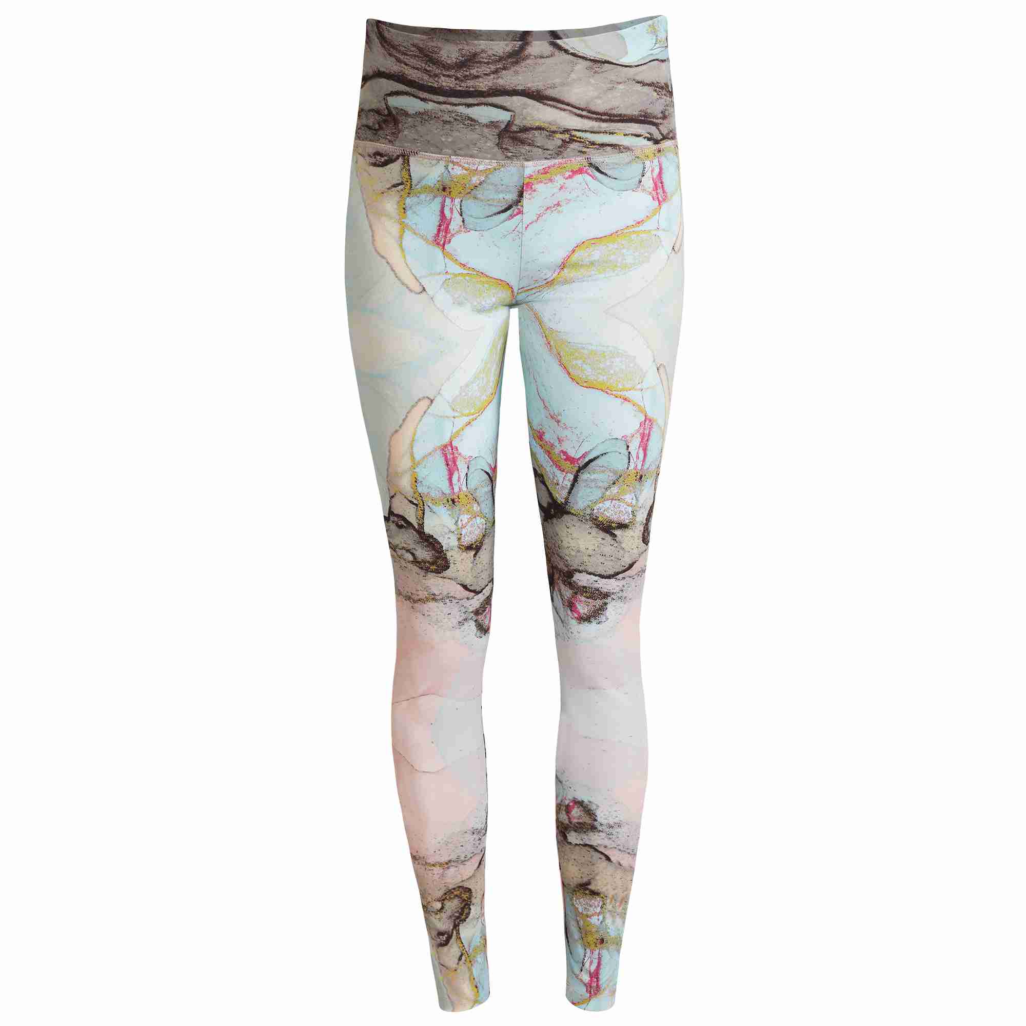 LEGGINGS TOBILLEROS DE CINTURA ANCHA MUJER BURU 3 LEGGINGS TOBILLEROS DE CINTURA ANCHA MUJER BURU - Imagen 3