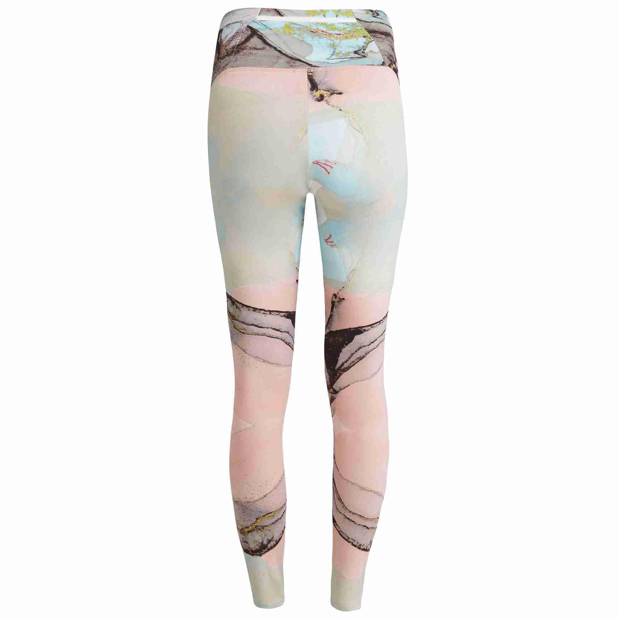 LEGGINGS TOBILLEROS DE CINTURA ANCHA MUJER BURU 4 LEGGINGS TOBILLEROS DE CINTURA ANCHA MUJER BURU - Imagen 4