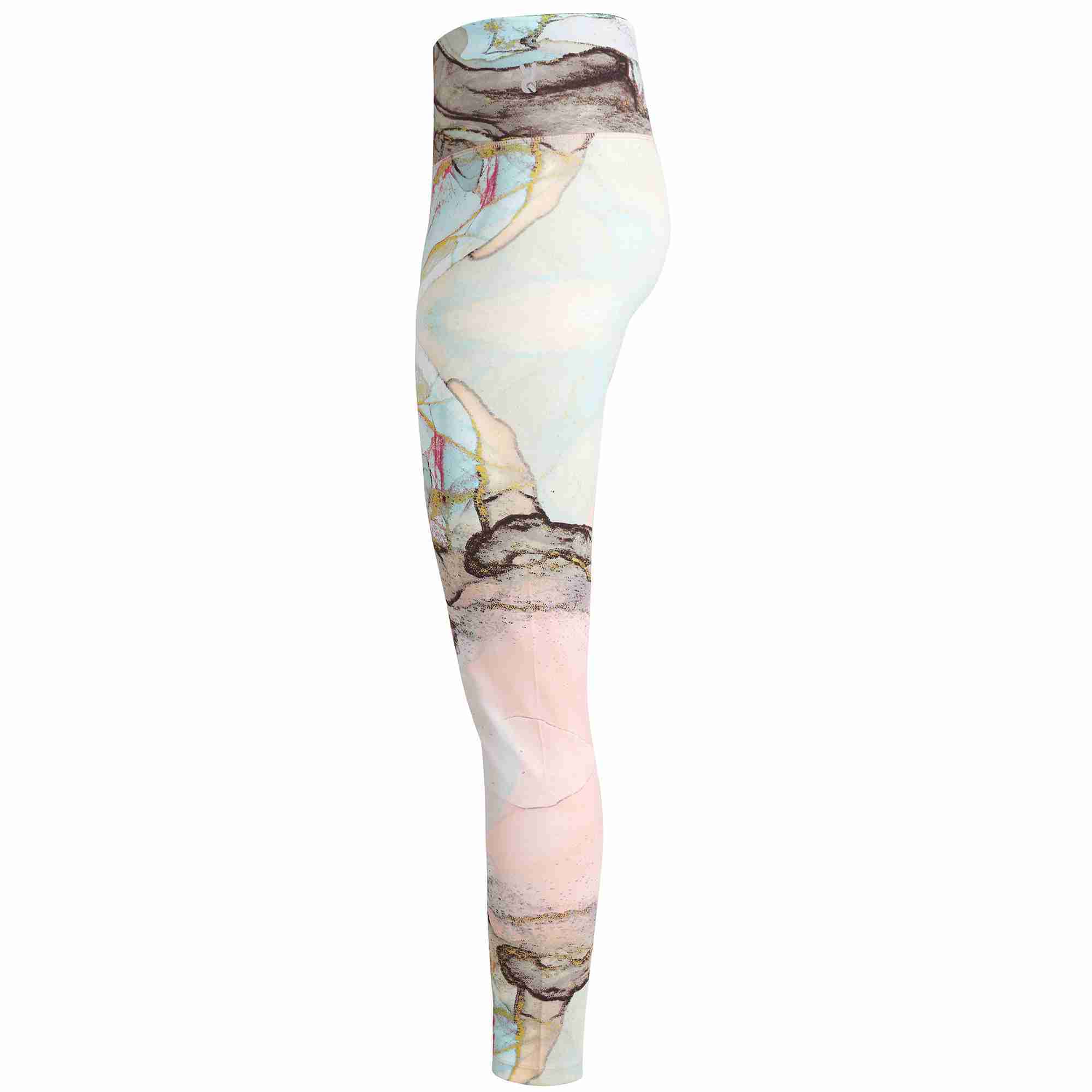 LEGGINGS TOBILLEROS DE CINTURA ANCHA MUJER BURU 5 LEGGINGS TOBILLEROS DE CINTURA ANCHA MUJER BURU - Imagen 5