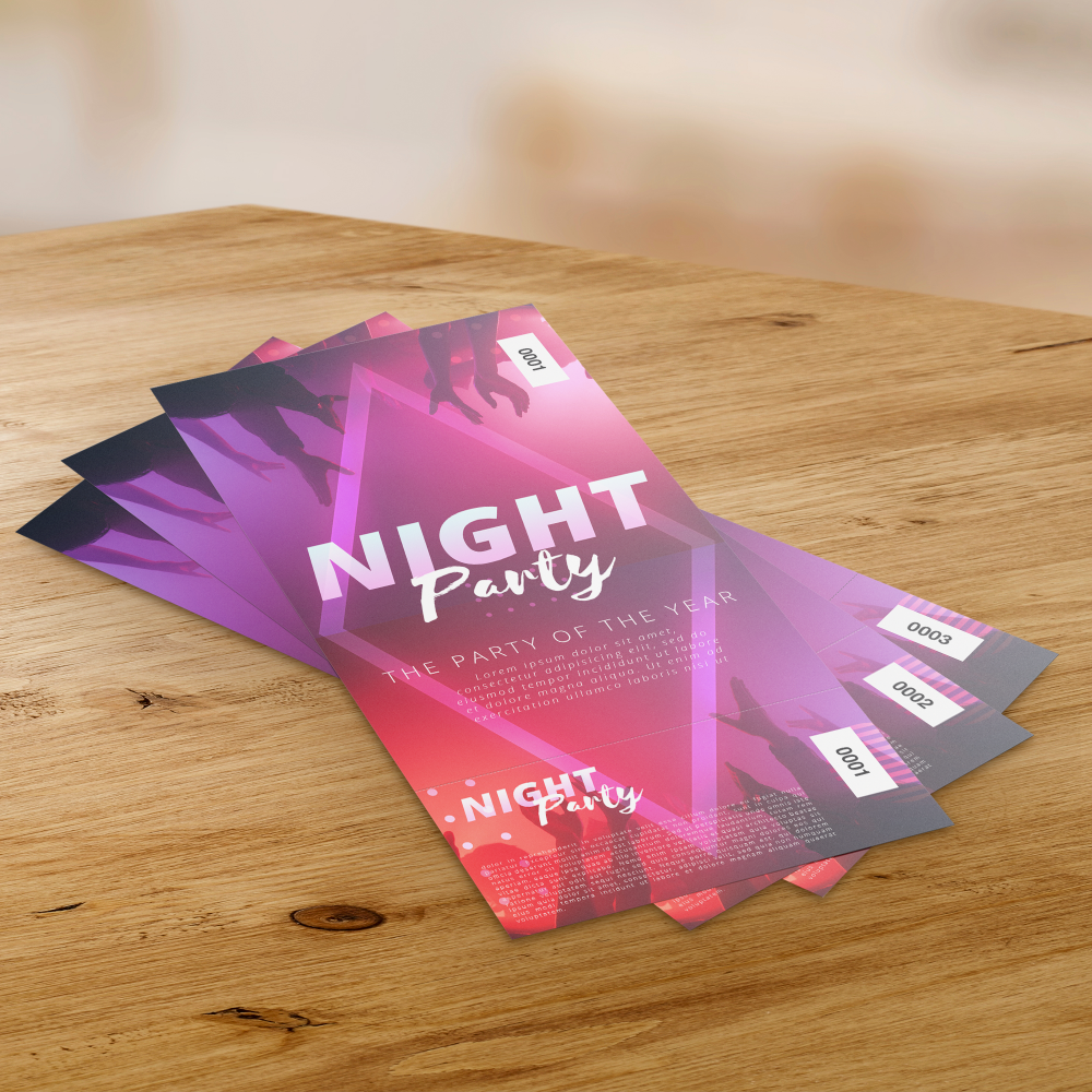 ENTRADAS Y TICKETS PERSONALIZADOS PARA EVENTOS 1 ENTRADAS Y TICKETS PERSONALIZADOS PARA EVENTOS