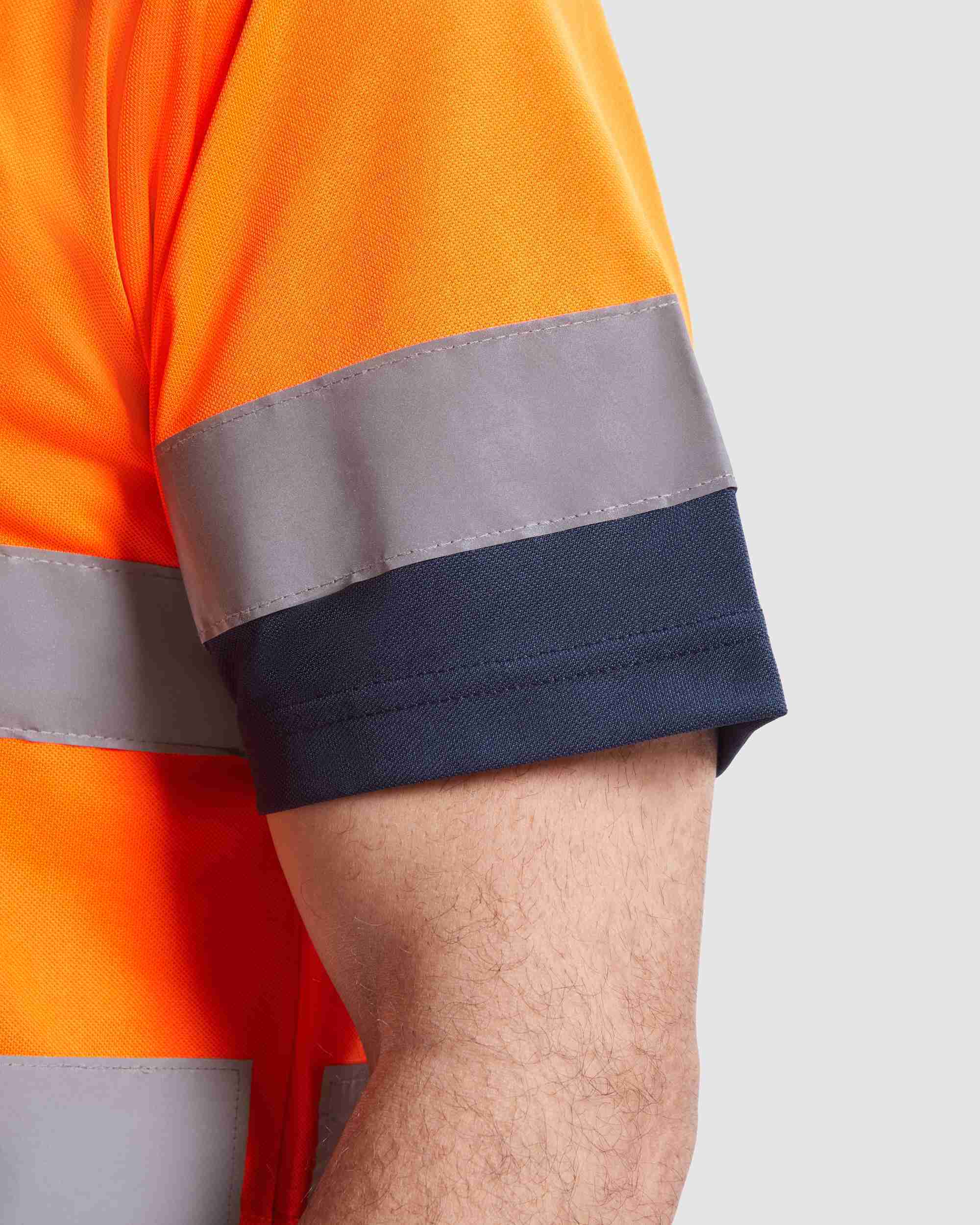 POLO DE POLIESTER REFLECTANTE ECONÓMICO MANGA CORTA POLARIS 4 POLO DE POLIESTER REFLECTANTE ECONÓMICO MANGA CORTA POLARIS - Imagen 4