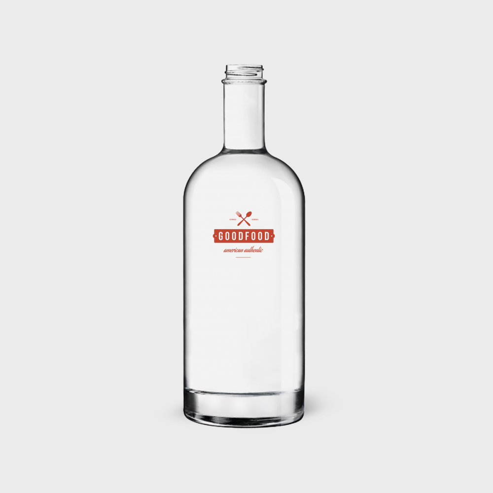 BOTELLA DE CRISTAL PERSONALIZADA CLÁSICA 1 BOTELLA DE CRISTAL PERSONALIZADA CLÁSICA